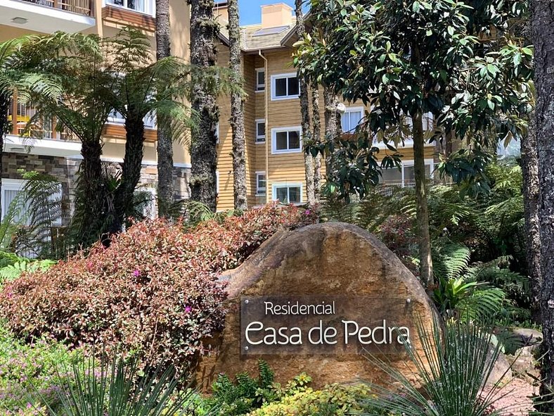 Casa de Pedra 103 com piscina aquecida